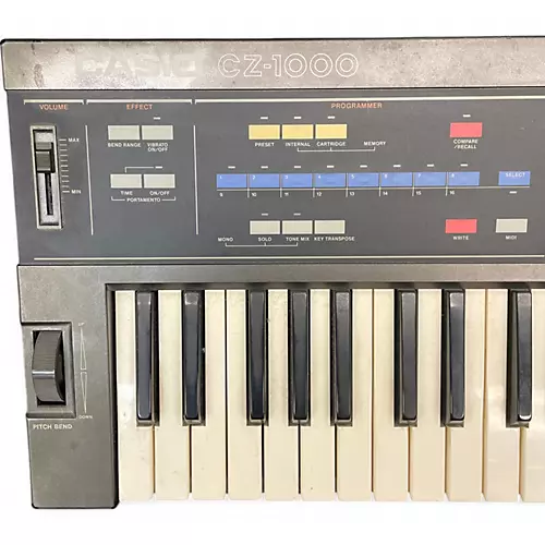 Used Casio CZ1000 Synthesizer - musicians--Friend