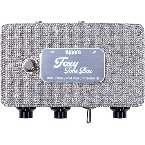 Warm Audio Foxy Tone Box Limited-Edition Glitz Octave Fuzz Guitar Effects Pedal - musicians--Friend