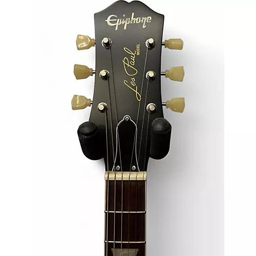 Used Epiphone 1959 Reissue Les Paul Standard Cherry Sunburst Solid Body Electric Guitar Cherry Sunburst - musicians--Friend