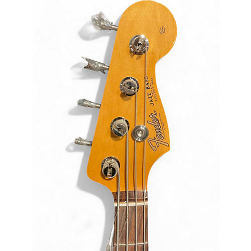 Used 2023 Fender Vintera 60s Jazz Bass Blue Electric Bass Guitar Blue - musicians--Friend