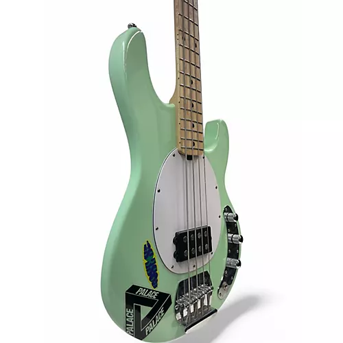 Used Sterling by Music Man STINGRAY Seafoam Green Electric Bass Guitar Seafoam Green - musicians--Friend
