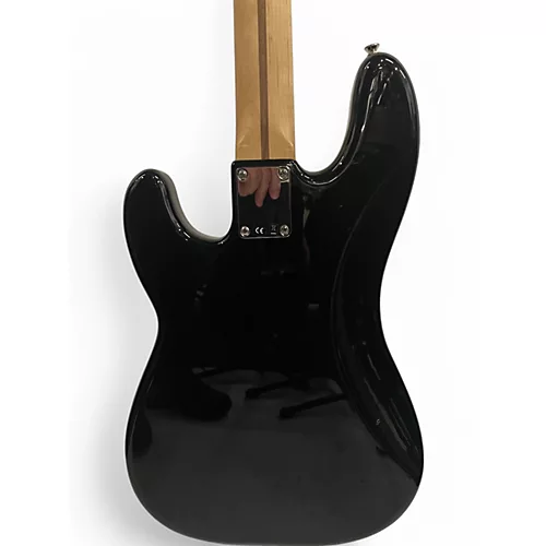 Used 2016 Fender Player Precision Bass Black Electric Bass Guitar Black - musicians--Friend