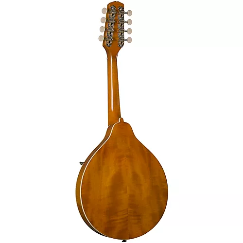 Kentucky KM-272 Deluxe Oval Hole A-Style Mandolin Transparent Amber - musicians--Friend