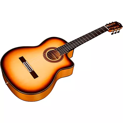 Cordoba GK Studio Flamenco Acoustic-Electric Guitar Edge Burst - musicians--Friend