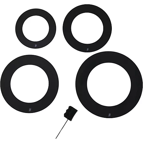 TAMA Soft Sound Ring Set 18 in. Black - musicians--Friend