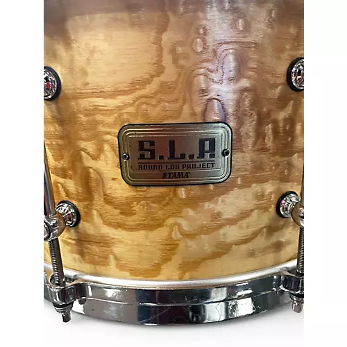 Used TAMA 13in Tama LGM137 S.L.P. G-Maple 7 x 13-inch Snare Drum  Natural Drum Natural 31 - musicians--Friend