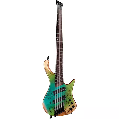 Ibanez EHB1505MS 5-String Multi-Scale Ergonomic Headless Bass Ocean Inlet Flat - musicians--Friend