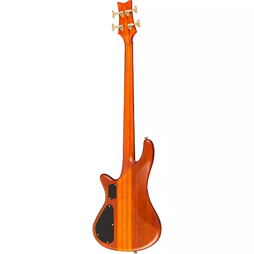 Schecter Guitar Research Stiletto Studio-4 Fretless Bass Satin Honey - musicians--Friend