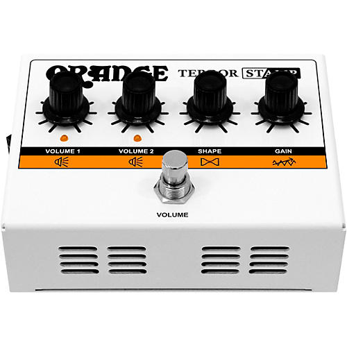Orange Amplifiers Terror Stamp 20W Tube Hybrid Pedal Amp White - musicians--Friend