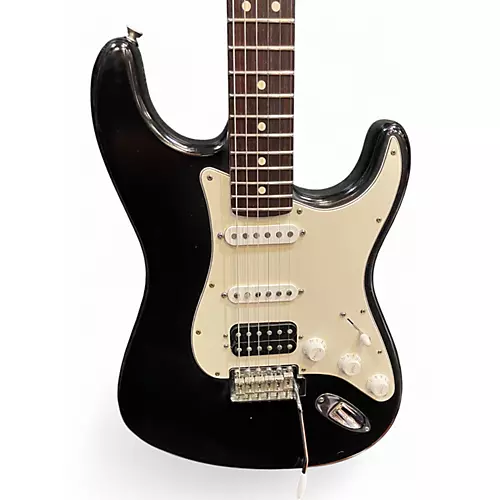 Used Fender American Special Stratocaster Black Solid Body Electric Guitar Black - musicians--Friend