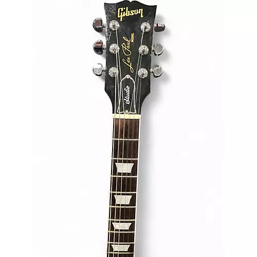 Used Gibson Les Paul Studio Cherry Solid Body Electric Guitar Cherry - musicians--Friend