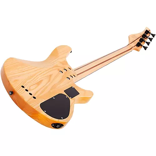 Schecter Guitar Research Reaper-4 Left-Handed Electric Bass Natural Satin - musicians--Friend