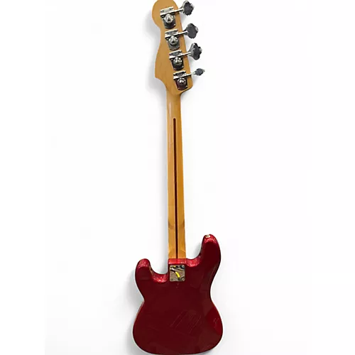 Used Fender Standard Precision Bass Candy Apple Red Electric Bass Guitar Candy Apple Red - musicians--Friend