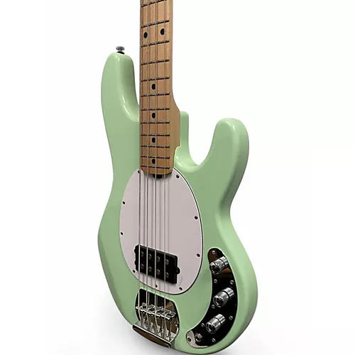 Used Sterling by Music Man Ray4 Mint Green Electric Bass Guitar Mint Green - musicians--Friend