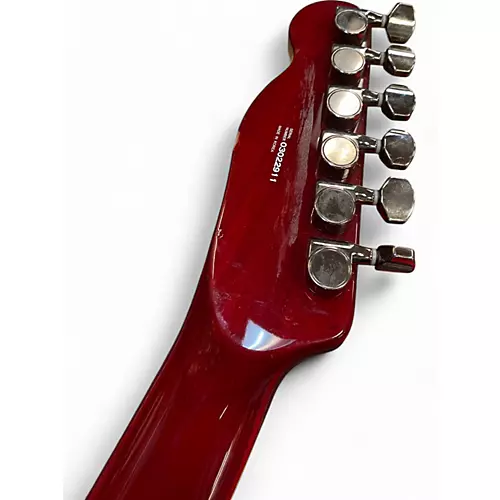 Used Fender FSR Custom Telecaster HH Cherry Solid Body Electric Guitar Cherry - musicians--Friend