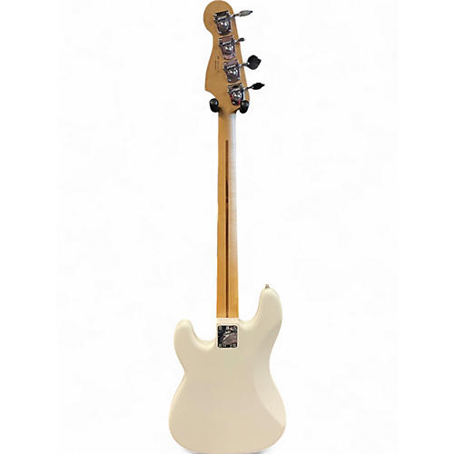 Used Fender Player Precision Bass White Electric Bass Guitar White - musicians--Friend