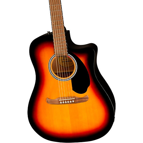 Fender FA-125CE Dreadnought Acoustic-Electric Guitar Natural - musicians--Friend