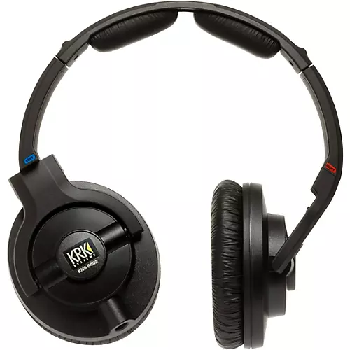 KRK KNS 6402 Studio Headphones Black - musicians--Friend