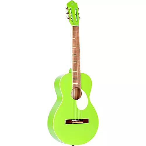Ortega Gaucho Parlor Classical Guitar Orange - musicians--Friend