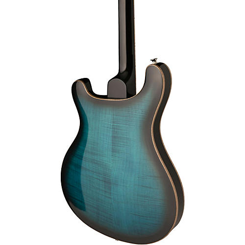 PRS SE Hollowbody II Piezo Electric Guitar Peacock Blue - musicians--Friend