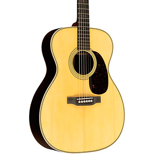 Martin Custom Shop 28 Style Adirondack Spruce-East Indian Rosewood Auditorium Acoustic Guitar Natural - musicians--Friend