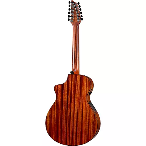 Breedlove Organic Solo Pro CE Red Cedar-African Mahogany 12-String Concert Acoustic-Electric Guitar Edge Burst - musicians--Friend