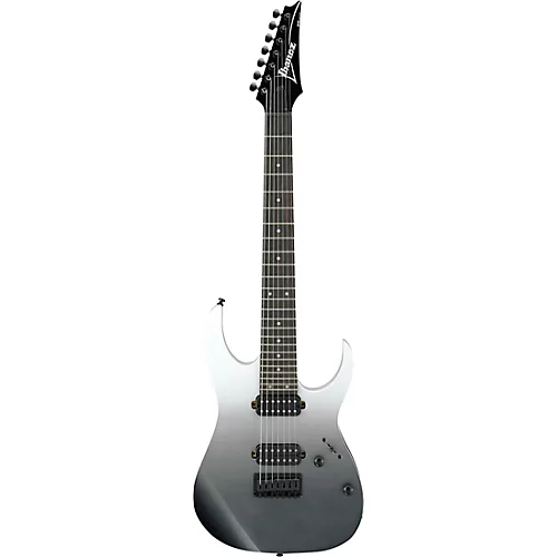 Ibanez RG Series RG7421 7-String Electric Guitar Pearl Black Fade Metallic - musicians--Friend