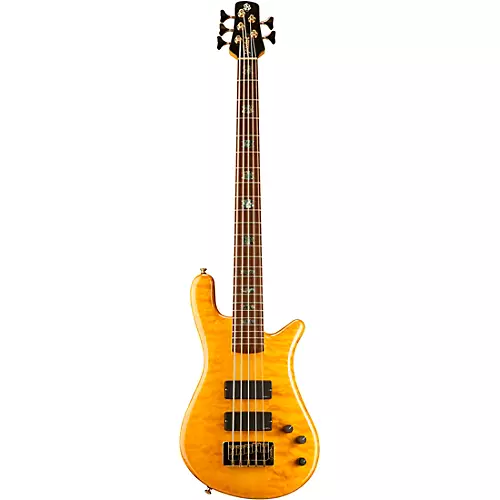 Spector NS-5XL USA 5-String Bass Golden Stain Gold Hardware - musicians--Friend