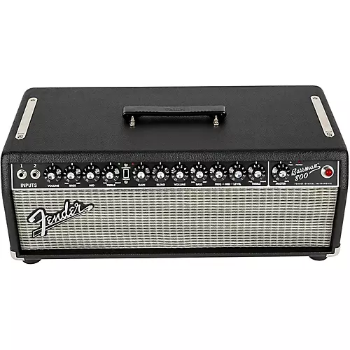 Fender Bassman 800 Hybrid 800W Bass Amp Head Black - musicians--Friend