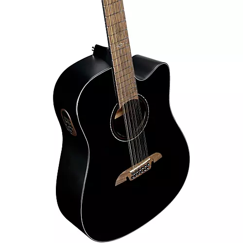 Alvarez AD60CE 12-String Dreadnought Acoustic-Electric Guitar Natural - musicians--Friend