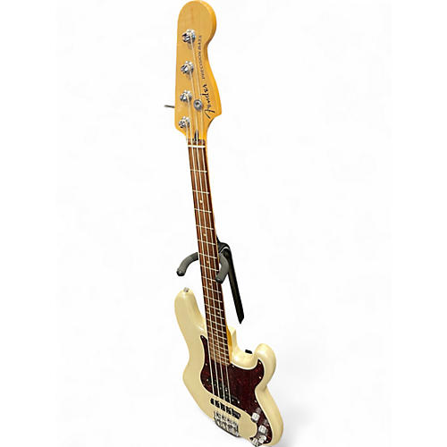 Used Fender Player Plus Active Precision Bass Olympic Pearl Electric Bass Guitar Olympic Pearl - musicians--Friend