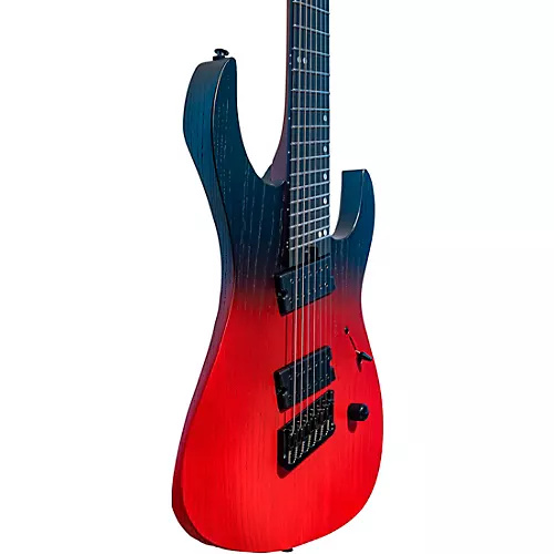 Legator Ninja 7-String Multi-Scale Performance Series Electric Guitar Crimson - musicians--Friend