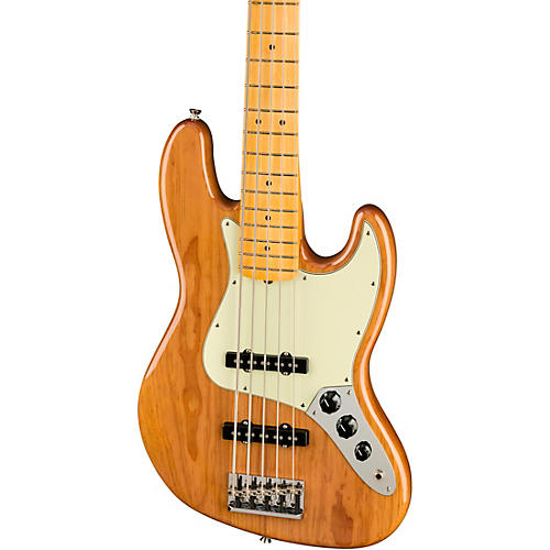 Fender American Professional II Jazz Bass V Roasted Pine Natural - musicians--Friend