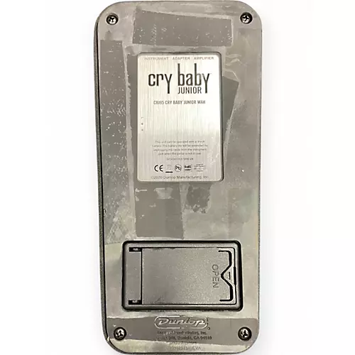 Used Dunlop CBJ95 Cry Baby Junior Wah Effect Pedal - musicians--Friend