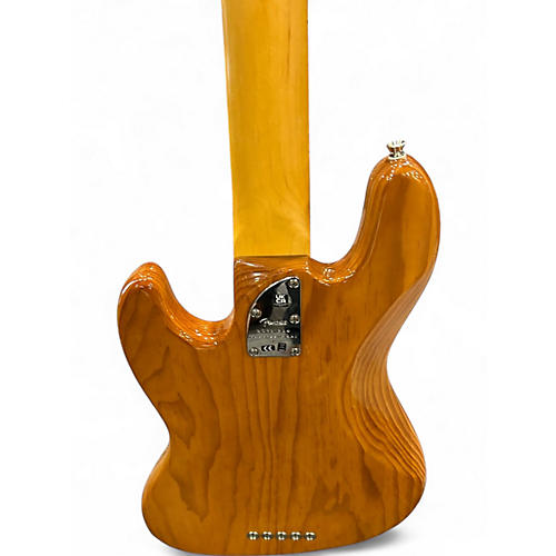 Used Fender American Professional II Jazz Bass V Natural Electric Bass Guitar Natural - musicians--Friend