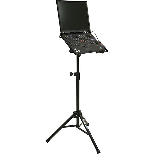Quik-Lok LPH-003 Tripod Laptop Holder With Mouse Tray - musicians--Friend