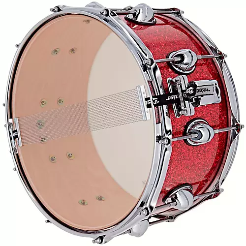 Premier Genista Classic Birch Snare Drum 14 x 5.5 in. Red Sparkle - musicians--Friend