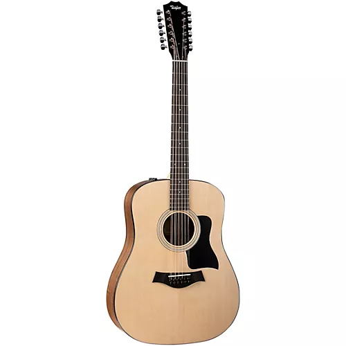 Taylor 150e Dreadnought 12-String Acoustic-Electric Guitar Natural - musicians--Friend