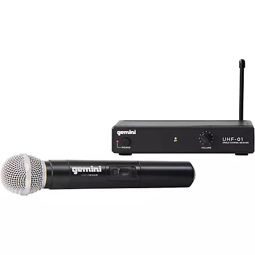 Gemini UHF-01M Wireless Handheld Microphone System F3 - musicians--Friend