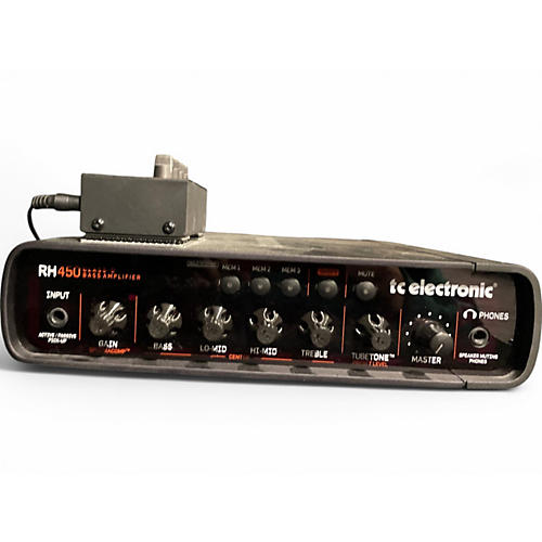 Used TC Electronic RH450 450W Bass Amp Head - musicians--Friend