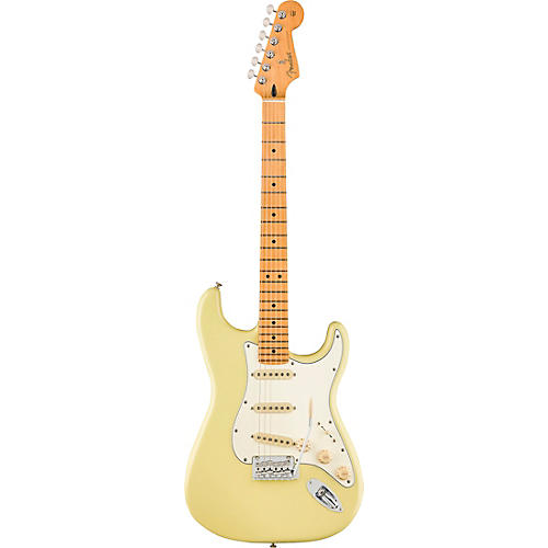 Fender Player II Stratocaster Maple Fingerboard Electric Guitar Polar White - musicians--Friend
