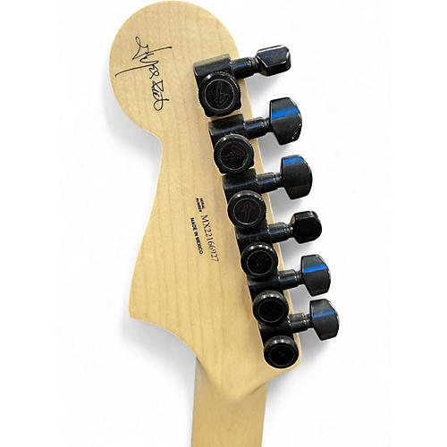 Used Fender Jim Root Signature Jazzmaster White Solid Body Electric Guitar White - musicians--Friend