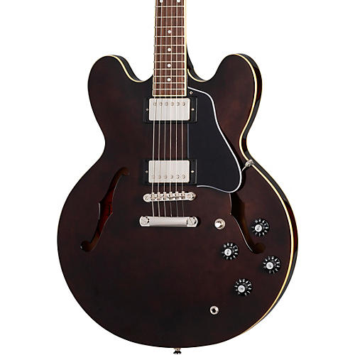 Epiphone Jim James ES-335 Semi-Hollow Electric Guitar Seventies Walnut - musicians--Friend
