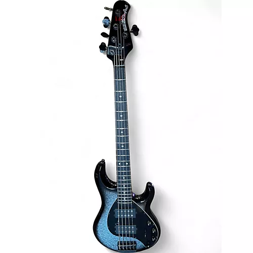 Used Ernie Ball Music Man StingRay 5 Special HH Smoke Chrome Electric Bass Guitar Smoke Chrome - musicians--Friend