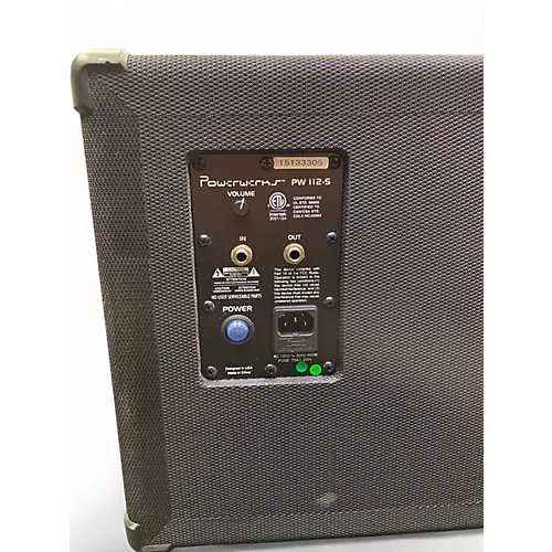 Used Powerwerks PW-112-S Powered Subwoofer - musicians--Friend