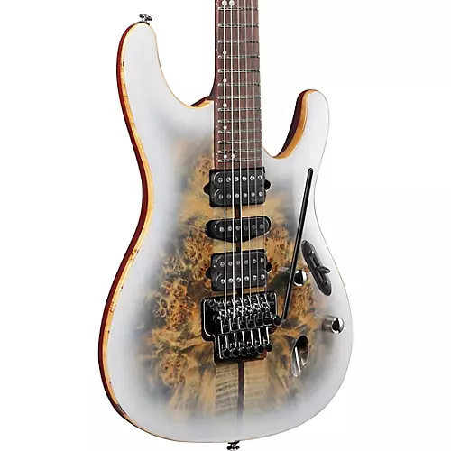 Ibanez S1070PBZ S Premium 6-String Electric Guitar Cerulean Blue Burst - musicians--Friend