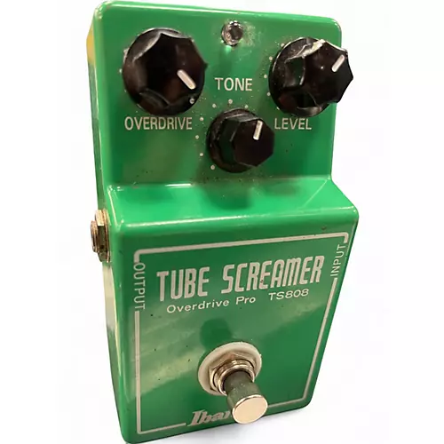Used Ibanez TS808 Reissue Tube Screamer Distortion Keeley Mod Effect Pedal - musicians--Friend