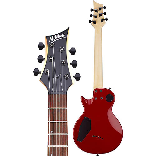 Mitchell MS100 Short-Scale Electric Guitar Charcoal Satin - musicians--Friend