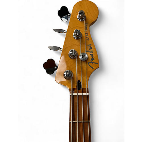 Used Fender Player Plus Active Jazz Bass Bel Air Blue  Electric Bass Guitar Bel Air Blue - musicians--Friend