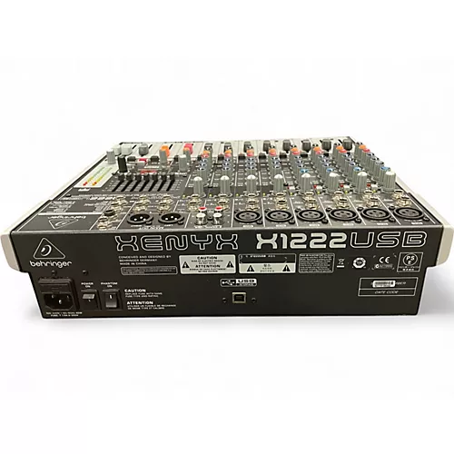 Used Behringer Xenyx X1222USB Unpowered Mixer - musicians--Friend